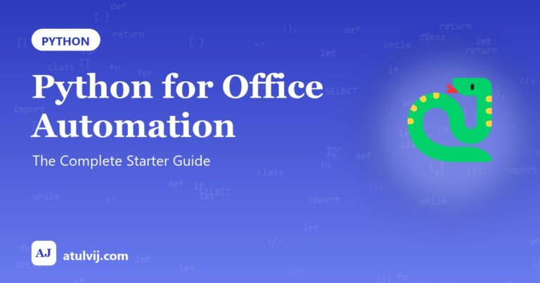 Python for Office Automation: The Complete Starter Guide