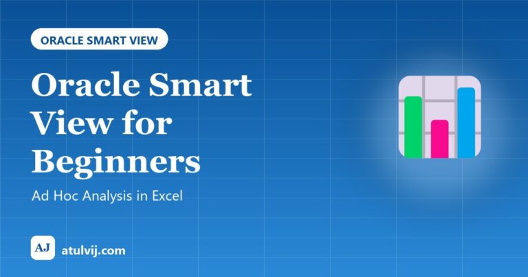 Oracle Smart View for Beginners: Ad Hoc Analysis in Excel