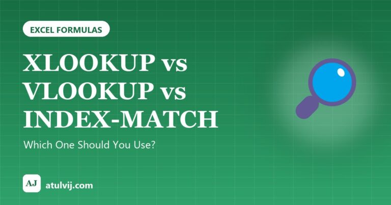 XLOOKUP vs VLOOKUP vs INDEX-MATCH: Which One Should You Use?