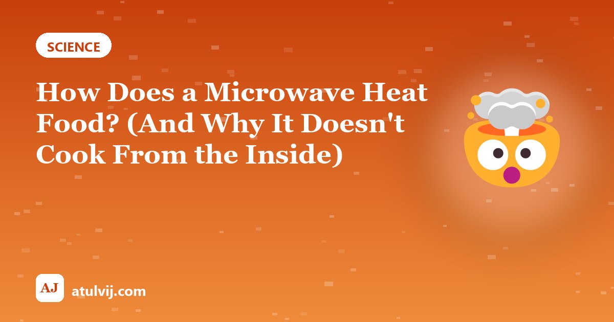 How Does a Microwave Heat Food? (And Why It Doesn't Cook From the Inside) 1